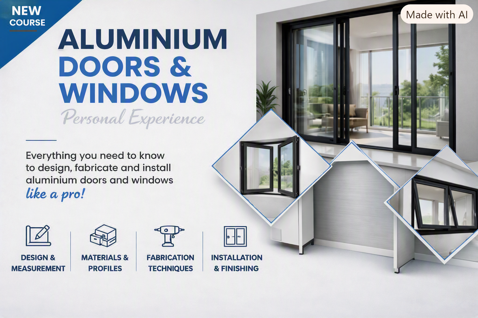 Aluminium Casement Doors and Windows
